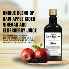 Yoder Naturals Good Health Recipe dropper cap enables precise use
