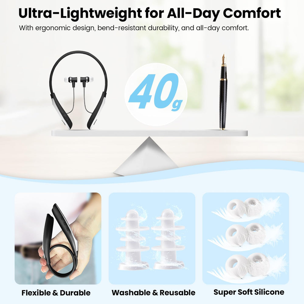 YOEYOU lightweight 40g device for comfortable wear.