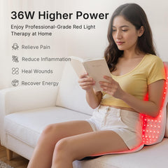 YOEYOU red light pad is easy to operate for home or office