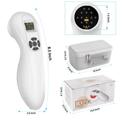 Yofalo LCD display shows mode, time, and battery for easy use.