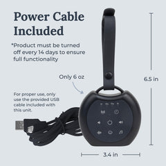 Yogasleep Rohm+ travel 59-hour battery life during use.