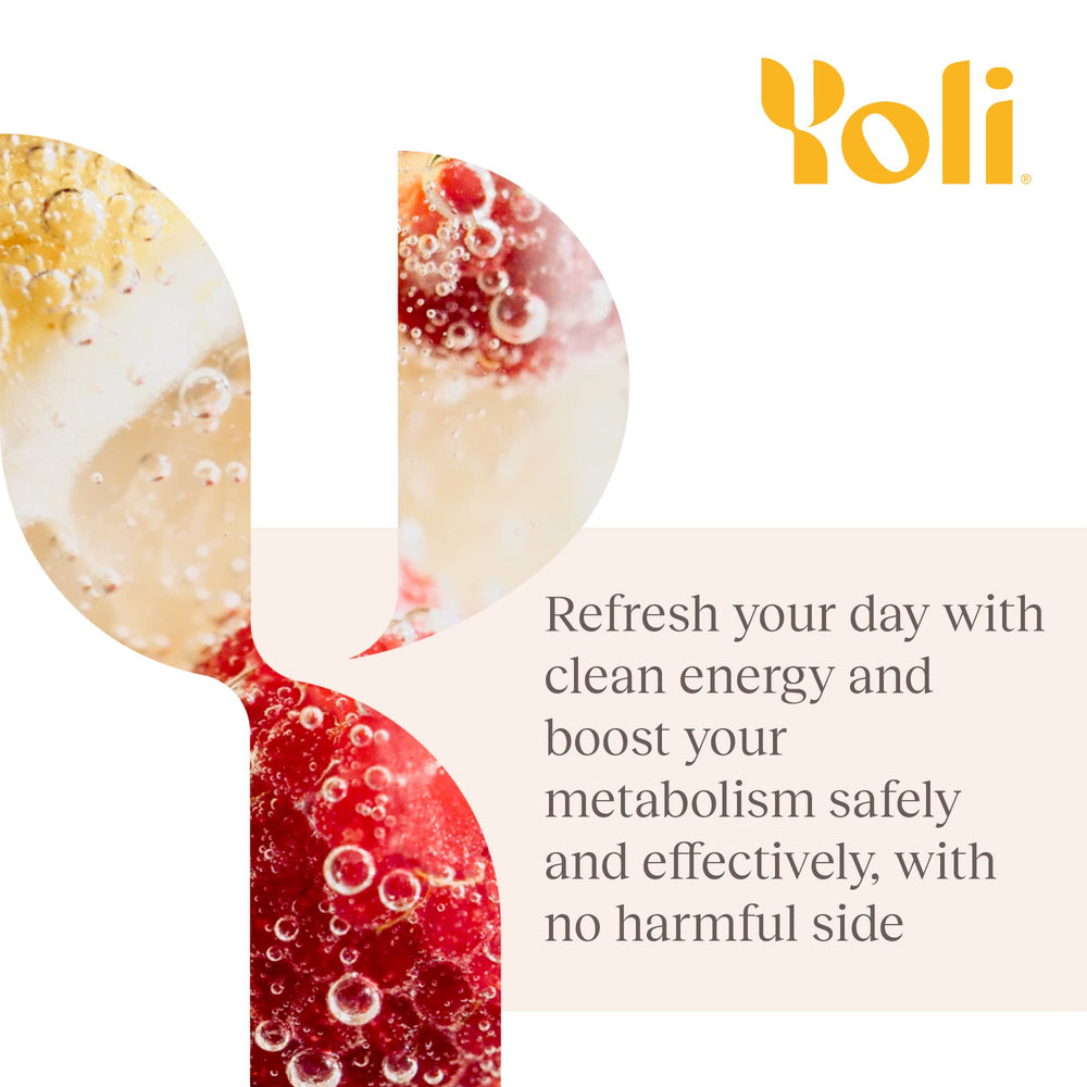 Yoli Passion energy packets box detail for convenient on-the-go Pina Colada energy