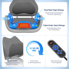 Yolid smart control panel for easy session customization on the cushion.