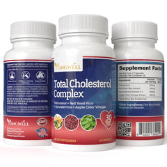 YongWell Total Cholesterol Complex daily-use setup on countertop.