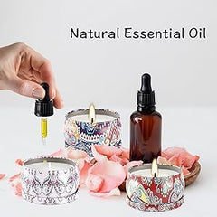 YOROXRG 24Pack candle in Lemon for bright, crisp scent