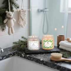 YOROXRG gardenia candle provides creamy floral mood for dinners or baths.