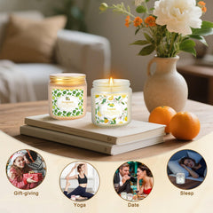 YOROXRG long burn time candles for extended ambience