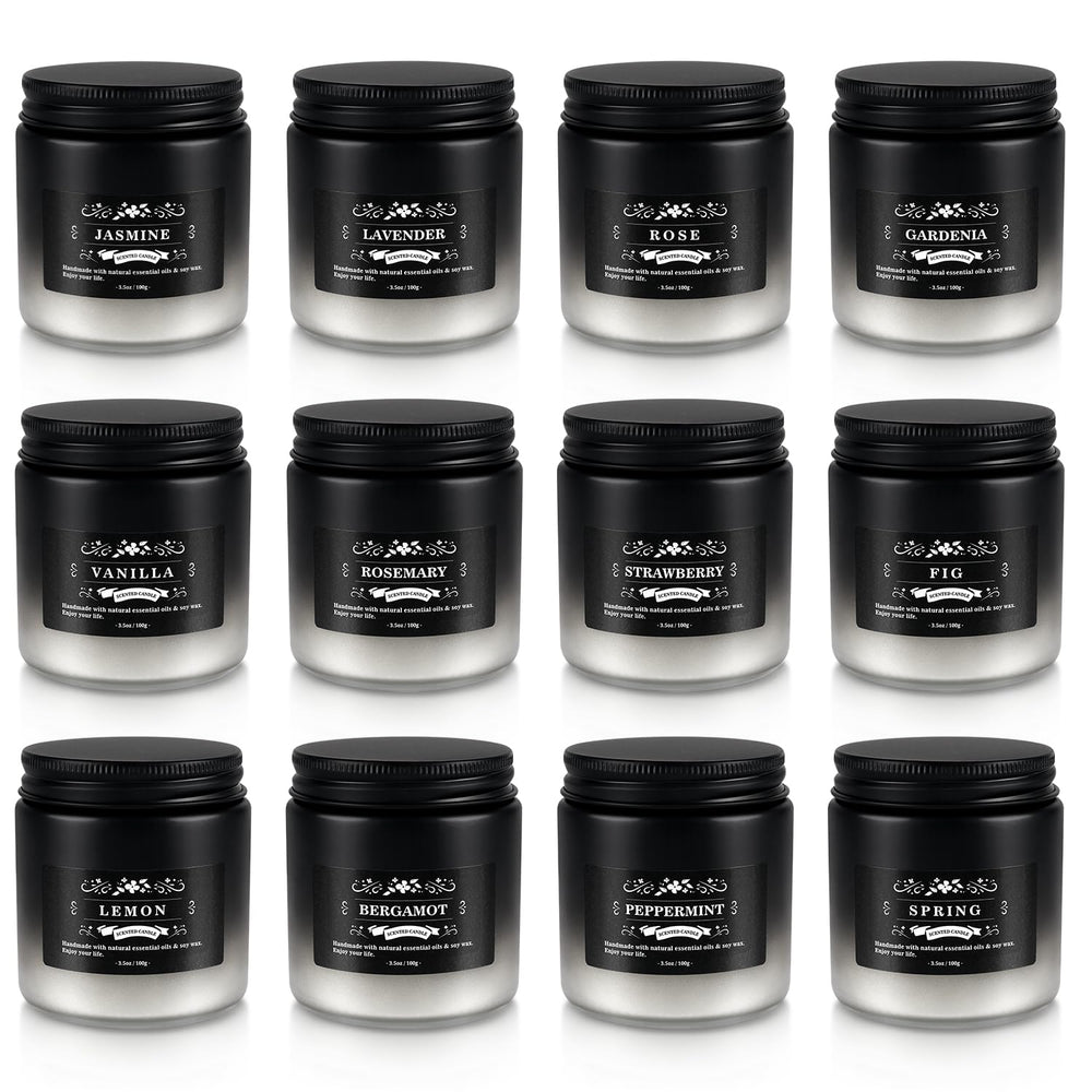 YOROXRG Scented Candles mint jar for a refreshing, uplifting mood.
