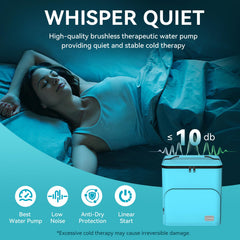 Yotlan ultra quiet pump delivers cooling without disturbing peace.