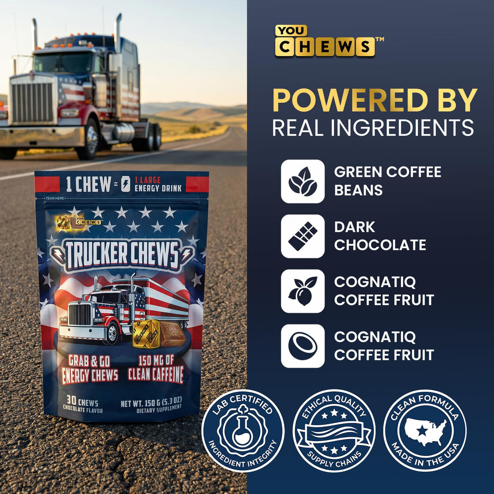 YouChews Trucker Chews subscribe-save concept for uninterrupted energy supply