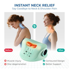 YOUKADA 26-degree ergonomic design supports natural neck alignment