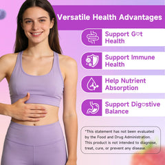 Youlikee gummies berry flavor close-up for tasty daily probiotic intake.
