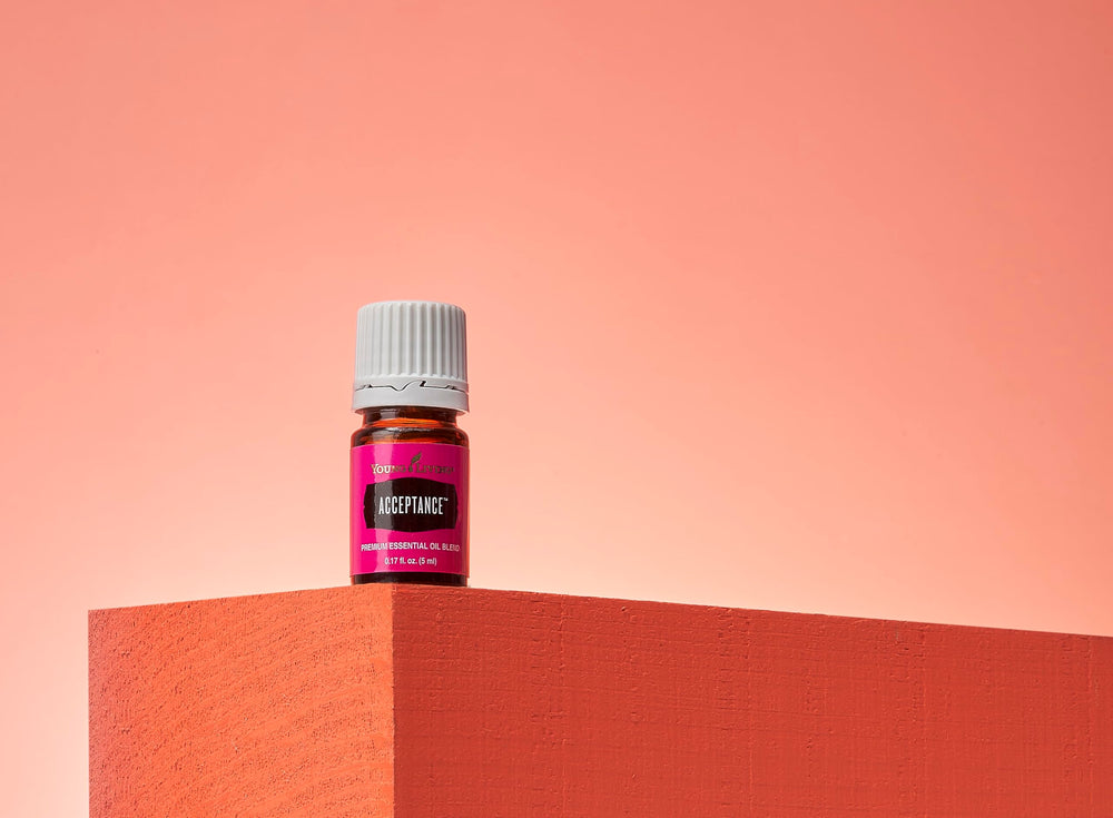 Acceptance self-care routine with a soft, fragrant aroma