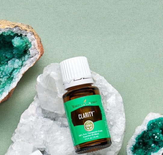 Young Living Clarity topical application offers a refreshing scent when diluted for skin-friendly use