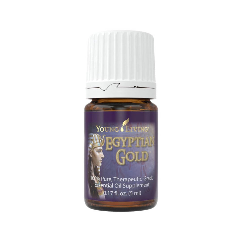 Young Living Egyptian Gold bottle front for mindful rituals