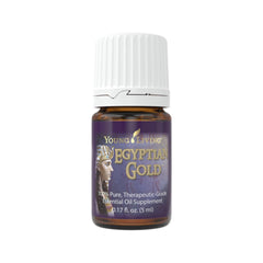 Young Living Egyptian Gold bottle front for mindful rituals