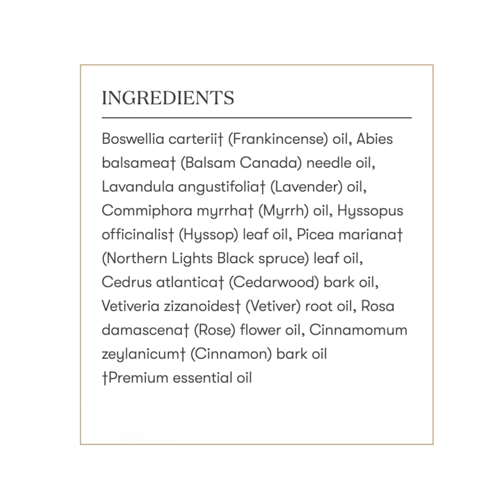 Young Living Egyptian Gold collection image highlighting ancient oils