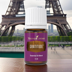Young Living Gratitude with carrier oil for massage