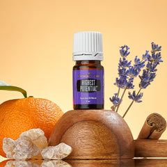 Illustration of Highest Potential ingredients in a Young Living blend.