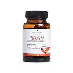Young Living Prostate Health softgel pour—convenient pour-and-go capsules for daily use.