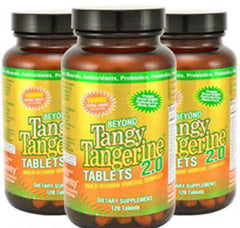 Youngevity Beyond Tangy Tangerine 2.0 bottle and label for daily wellness support.