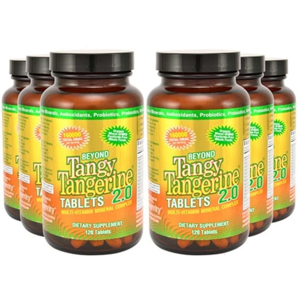 Youngevity Beyond Tangy Tangerine bottle front showing daily nutrition blend.