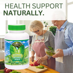 Youngevity Ocean's Gold capsules ready for daily intake.