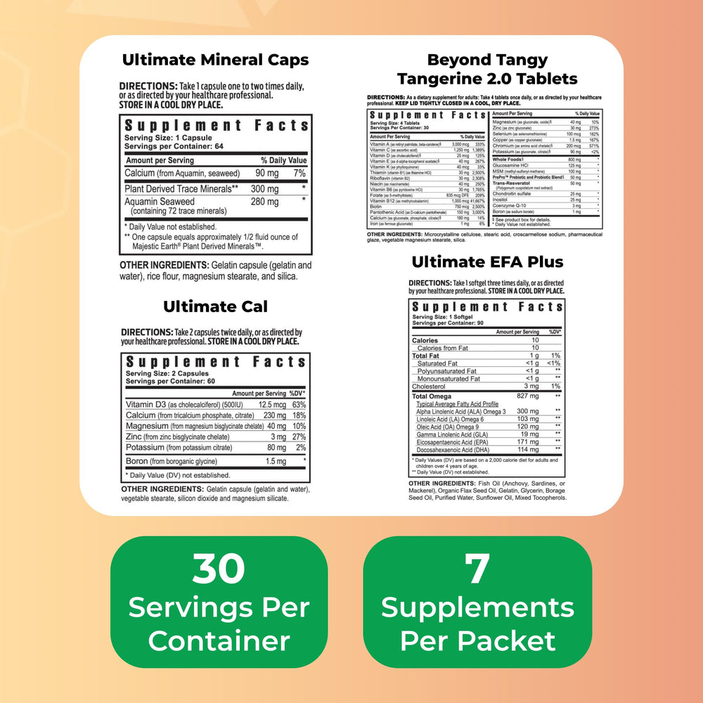 Youngevity Ultimate Mineral Caps offer trace minerals for balanced daily nutrition.