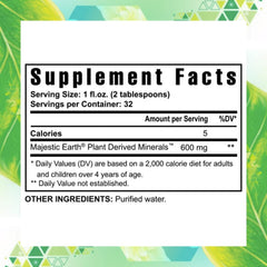 Pour action of Youngevity Plant Derived Liquid Minerals for easy daily mineral intake.