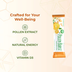 Youngevity ProJoba Pollen Burst ready-to-use packets promote steady daily energy.