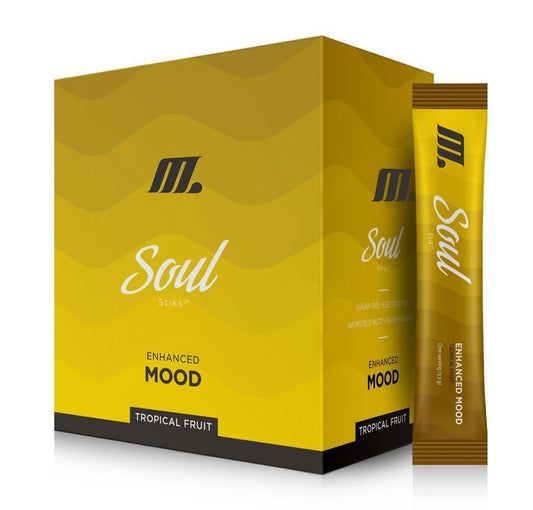 Youngevity Soul Mood Enhancer stick pack for on-the-go mood support.