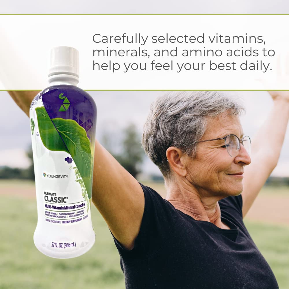 Youngevity Ultimate Classic dropper image illustrating precise liquid supplementation