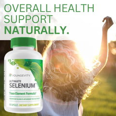 Youngevity Ultimate Selenium capsules show easy daily dosing for thyroid support