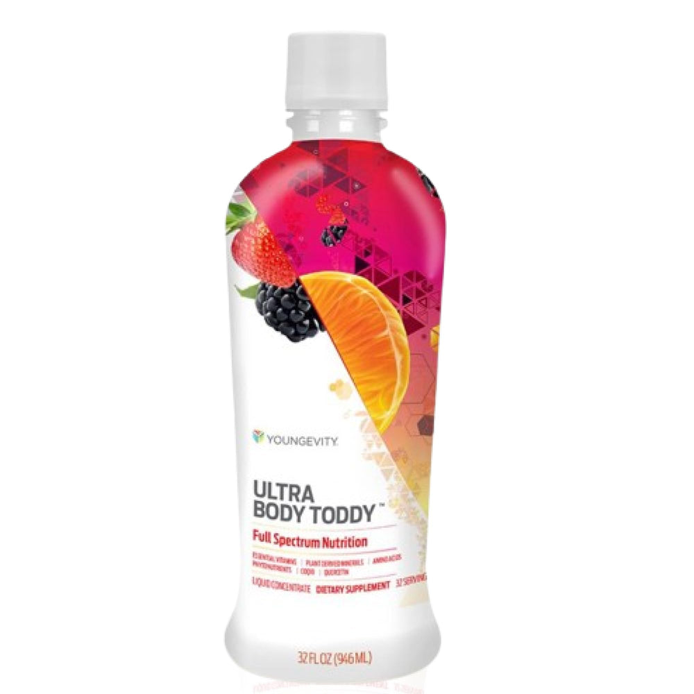 Youngevity Ultra Body Toddy bottle front view highlighting the nutrient blend for daily wellness