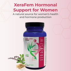 Youngevity XeraFem capsules closeup emphasizing daily wellness support.