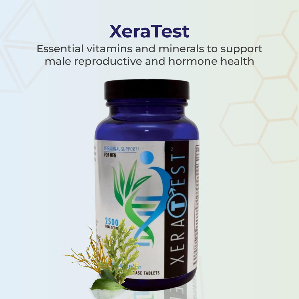 Close up of XeraTest capsules highlighting extended release delivery.