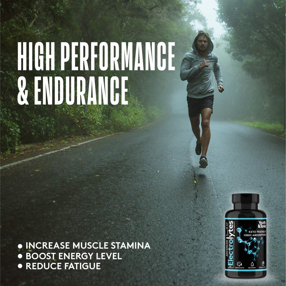 Capsules ready to take with water for daily hydration routine