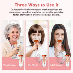 YOUXTU nebulizer adult mask fits comfortably for reliable inhalation