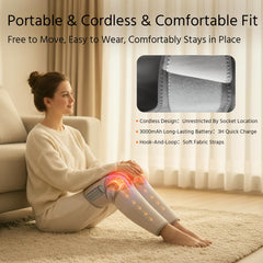 yoyomax leg massager adjustable straps for a secure comfortable fit