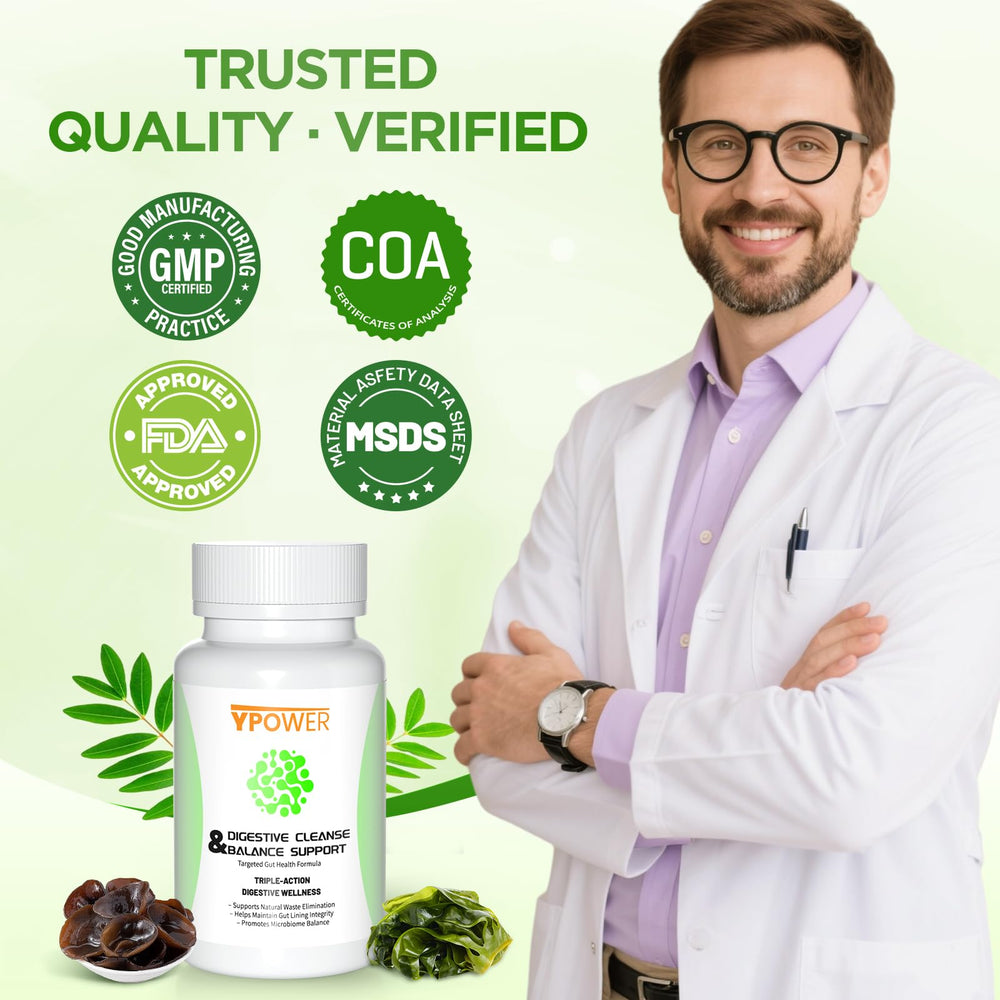 Ypower Colon Cleanse travel-bottle image for on-the-go use.