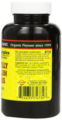 YS Eco Bee Farms propolis capsules displayed, promotes balanced daily nutrition