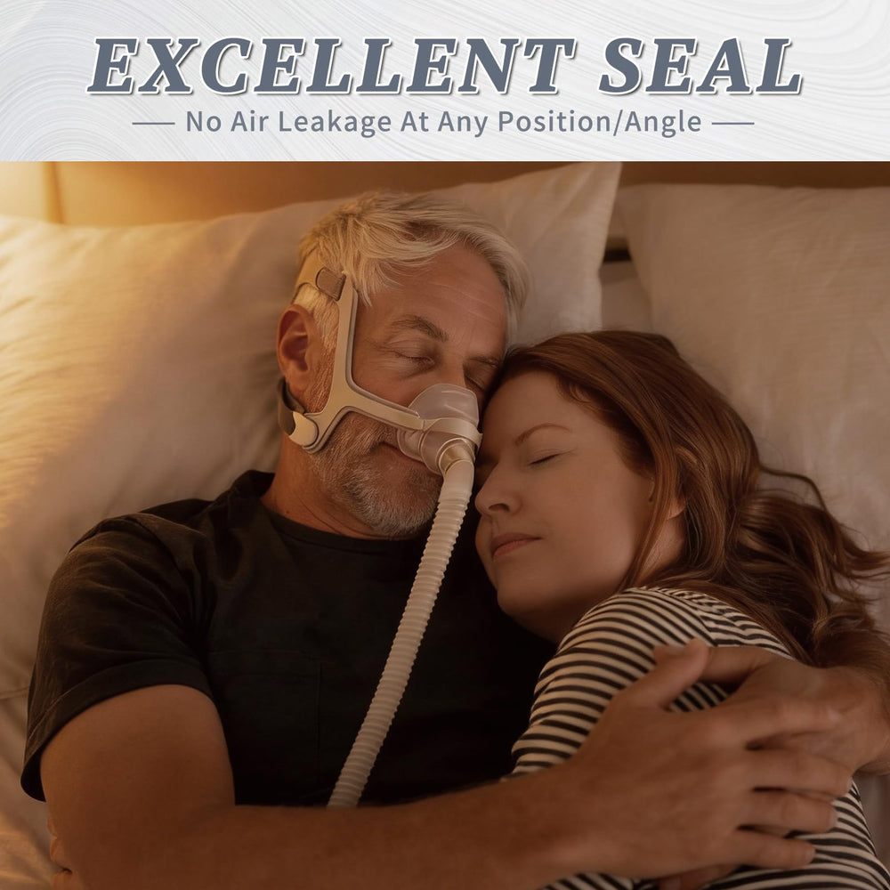 Large size YSSKTC nasal cushion designed for nightly comfort