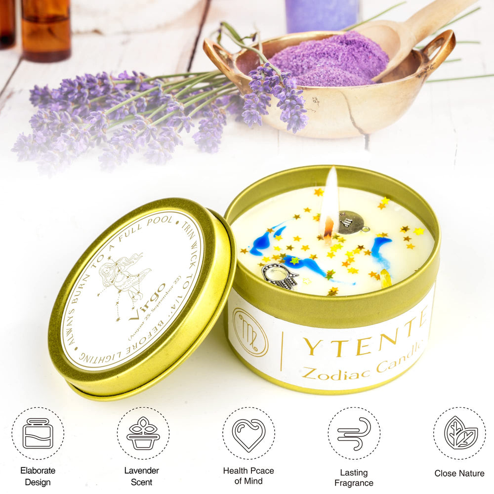 YTENTE deluxe gift box keeps Virgo set secure and ready to gift