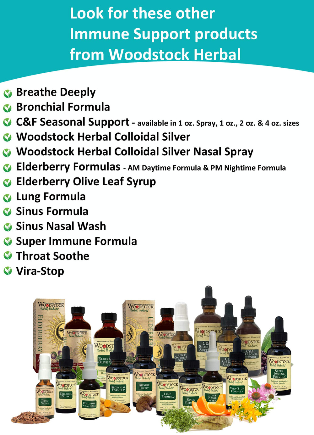 Yuaben C&F Seasonal Support bottle on wood highlighting handcrafted herbal formula