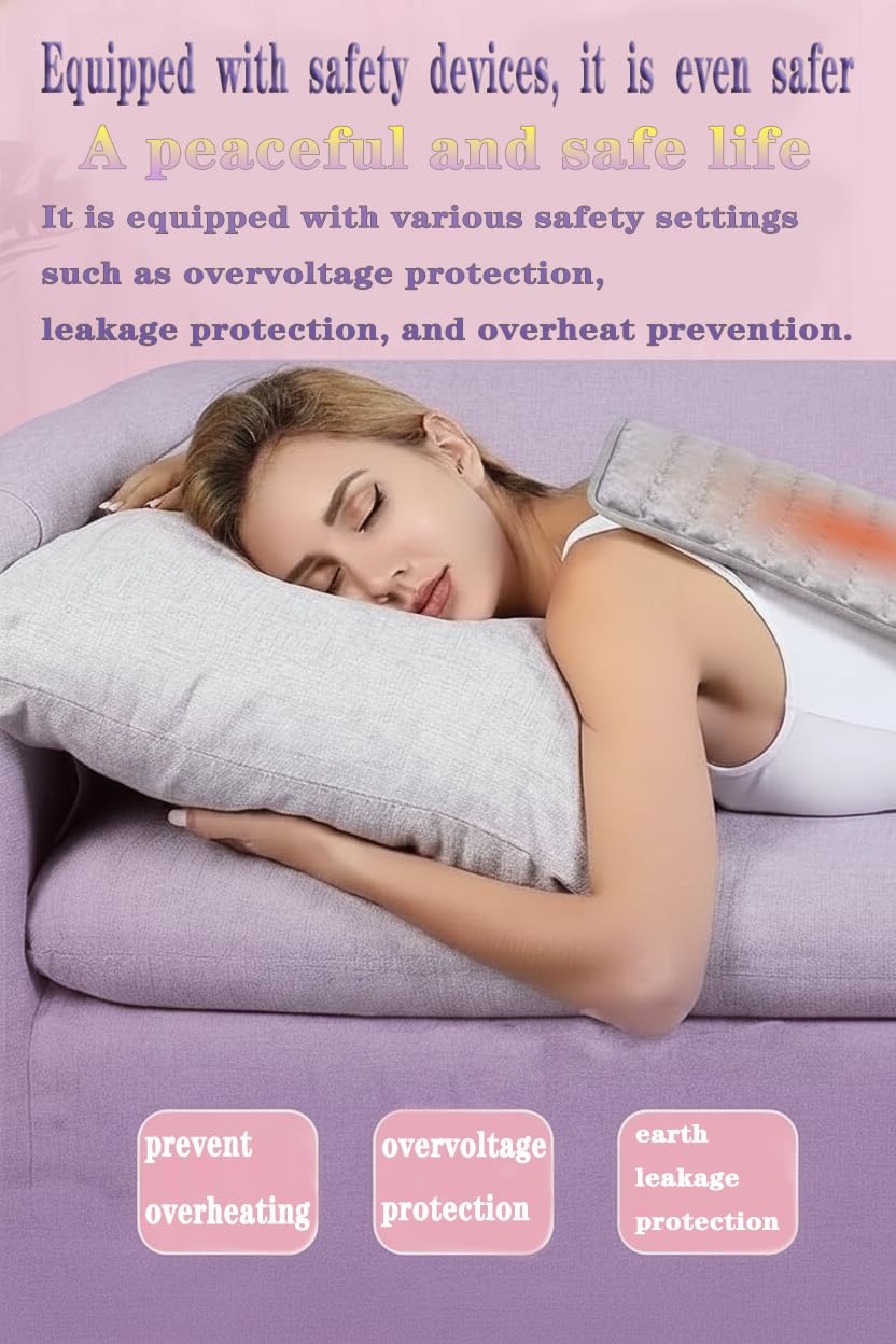 Yukidoke Heating Pad control panel showing precise heat options