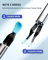 Yumika ear-camera-10mp-gyroscope captures clear images during ear cleaning.