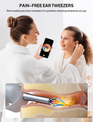 Yumika ear wax camera wifi setup enables easy wireless inspections.