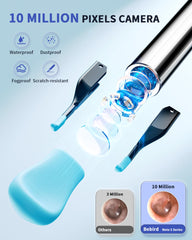 Yumika robotic-arm-ear-tweezers provide precise engagement with minimal pressure.