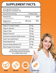 YUMOYI SPRUCE JIYIN nutrition label shows non-GMO, gluten-free