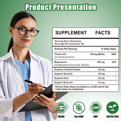 YUMOYI SPRUCE JIYIN veggie combo with spinach kale broccoli in product image